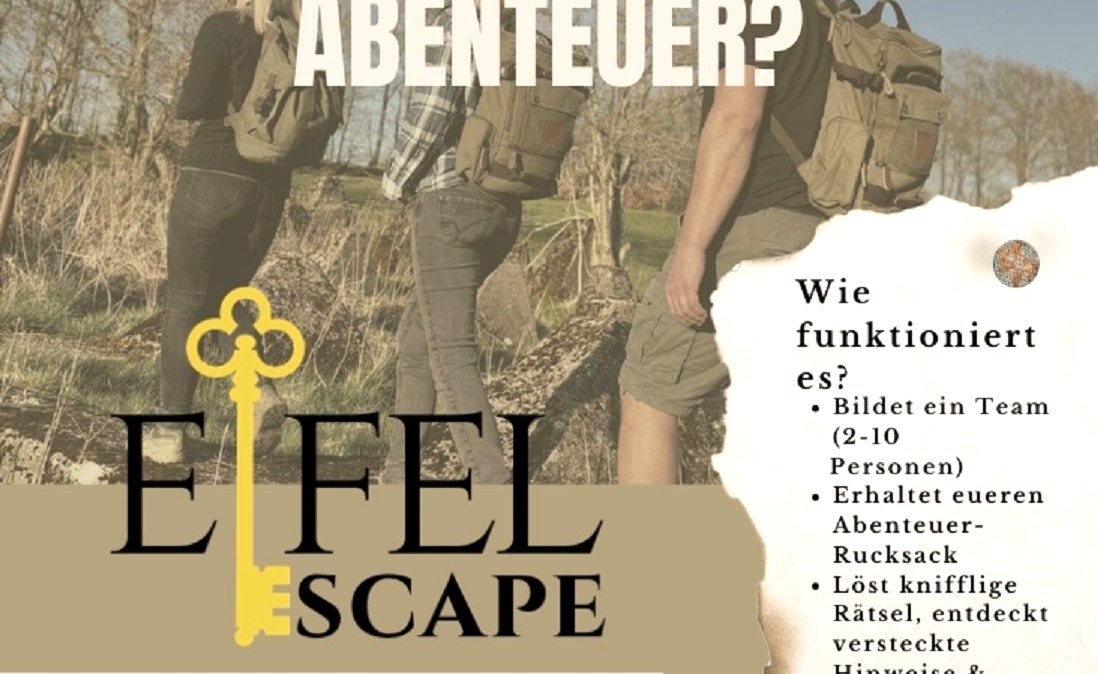 Eifel Escape, © Louisa Schmitz & Corinna Schlagloth Freundschaftswerk Gbr Eifel Escape, © Louisa Schmitz & Corinna Schlagloth Freundschaftswerk Gbr