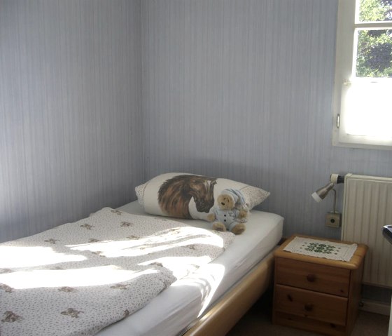 Einzelschlafzimmer, © Nordeifel Tourismus GmbH & Ferienhaus Cremer Einzelschlafzimmer, © Nordeifel Tourismus GmbH & Ferienhaus Cremer