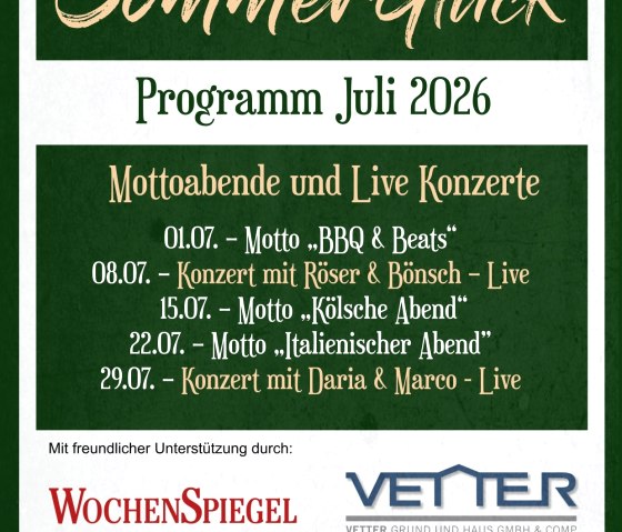 Program Overview, © Siechhaus Program Overview, © Siechhaus