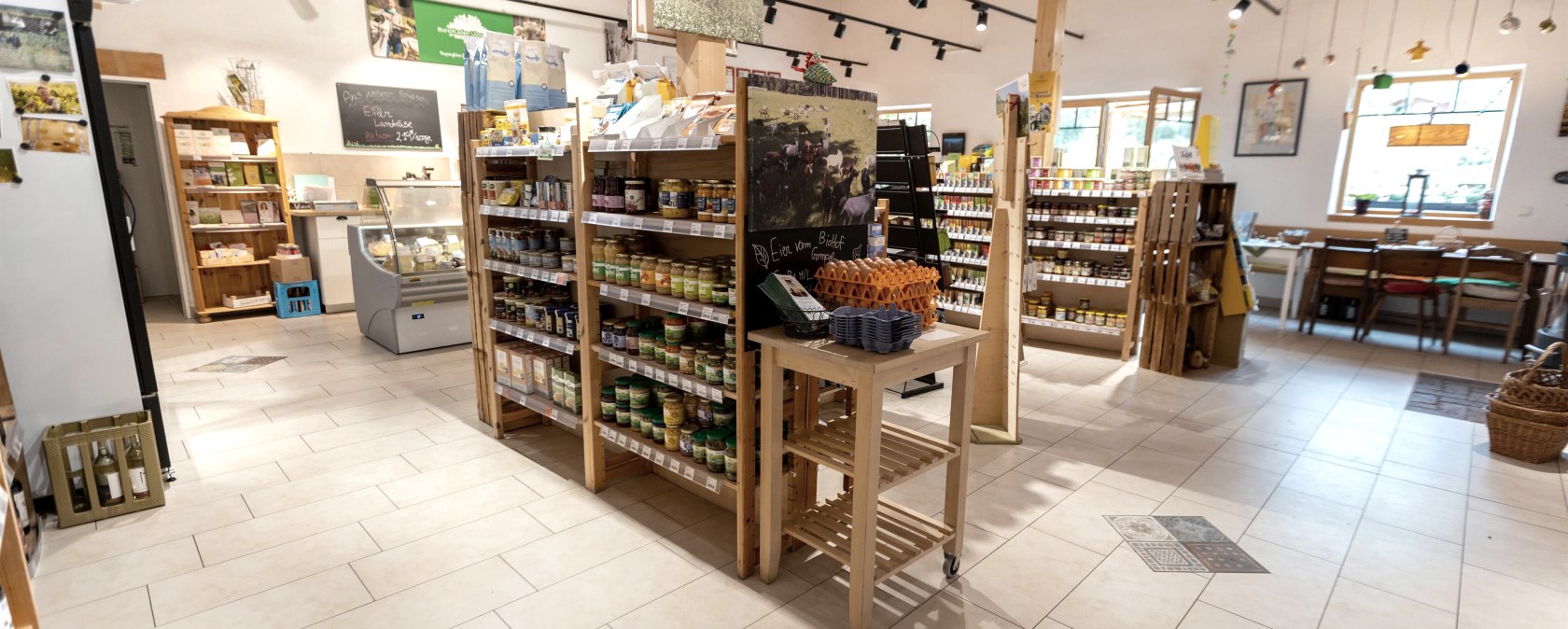 Hofladen, © Ulmenhof Sarmersbach Hofladen, © Ulmenhof Sarmersbach