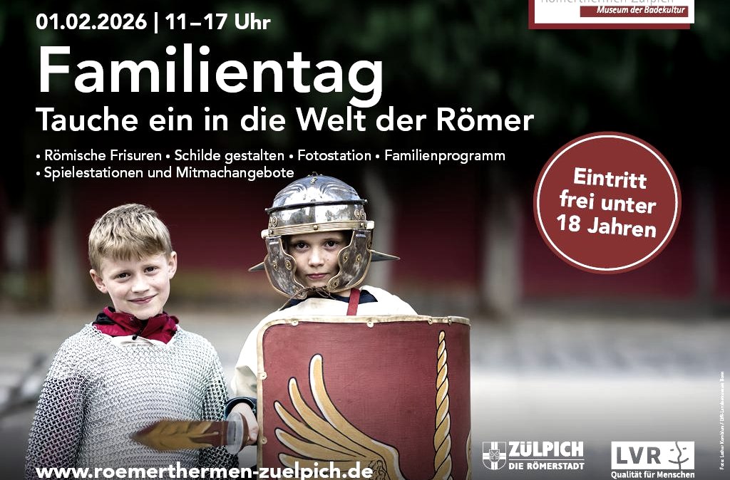 Familientag - Römerthermen Zülpich, © Römerthermen Zülpich Familientag - Römerthermen Zülpich, © Römerthermen Zülpich