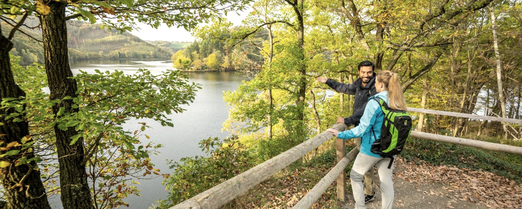 Wildnis-Trail Etappe 2 - Obersee, © Eifel Tourismus GmbH, Dominik Ketz Wildnis-Trail Etappe 2 - Obersee, © Eifel Tourismus GmbH, Dominik Ketz