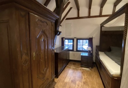 Schlafen, wie die Burgherrschaften, © Hartmut Assmannv Schlafen, wie die Burgherrschaften, © Hartmut Assmannv