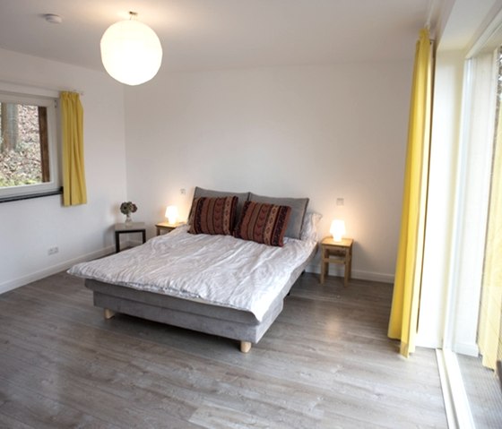 Ferienhaus Waldhaus Anne Schlafzimmer Ferienhaus Waldhaus Anne Schlafzimmer