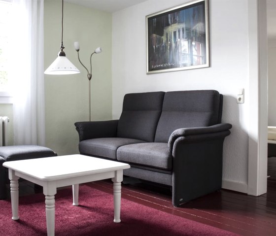 Wohnzimmer App. "Unter den Linden", © Hotel Flosdorff Wohnzimmer App. "Unter den Linden", © Hotel Flosdorff