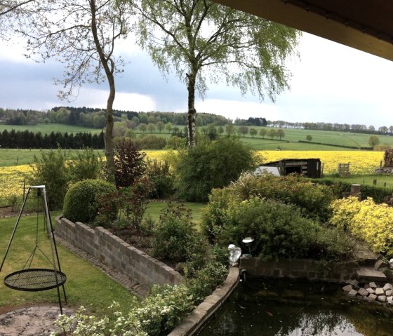 Blick von der Terrasse Blick von der Terrasse