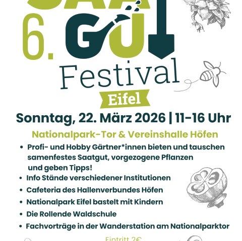 Saatgut Festival 2026, © Stadt Monschau Saatgut Festival 2026, © Stadt Monschau