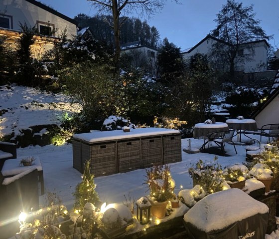 Posthalterhof_Schnee_Blick Sauna Posthalterhof_Schnee_Blick Sauna