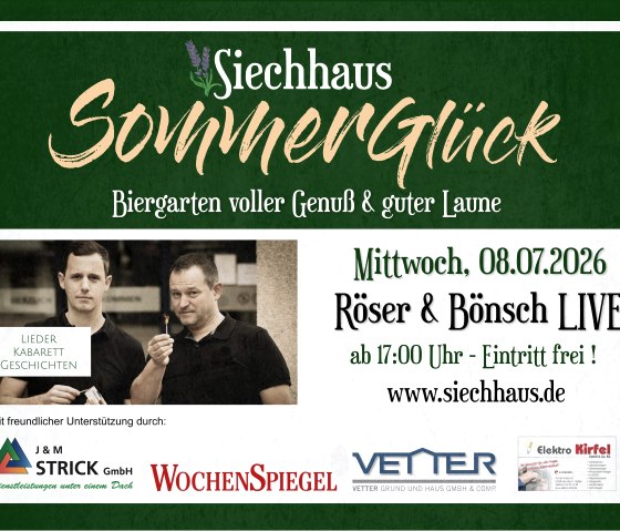 Röser und Bönsch im Siechhaus, © Siechhaus Röser und Bönsch im Siechhaus, © Siechhaus