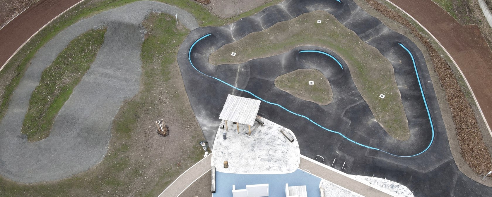 Pump track, © LS Landschaftsarchitekten Pump track, © LS Landschaftsarchitekten
