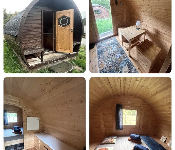 Übernachten im Fass, © Camp Hammer Übernachten im Fass, © Camp Hammer