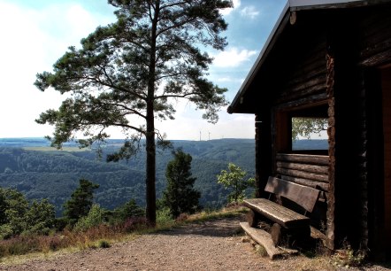 Schützhütte auf dem Kuhkopf, © Rureifel-Tourismus e.V. Schützhütte auf dem Kuhkopf, © Rureifel-Tourismus e.V.
