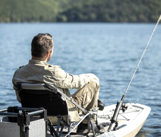 Fishing on the Rursee, © Eifel Tourismus GmbH, Dominik Ketz Fishing on the Rursee, © Eifel Tourismus GmbH, Dominik Ketz