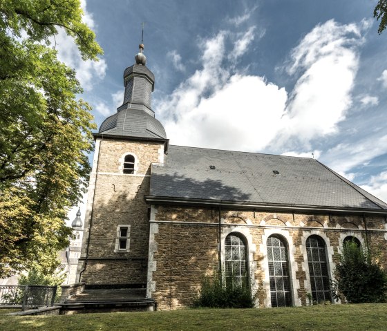 Die Finkenbergkirche, © Kupferstadt Stolberg, Dominik Ketz Die Finkenbergkirche, © Kupferstadt Stolberg, Dominik Ketz