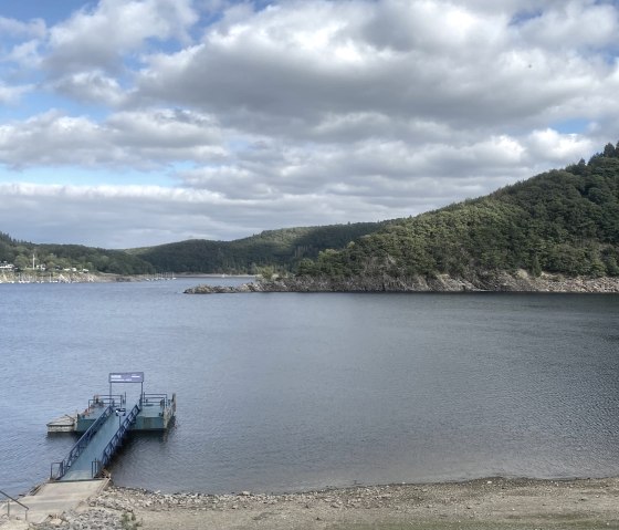 Anlegestelle Woffelsbach, © Rursee-Touristik GmbH Anlegestelle Woffelsbach, © Rursee-Touristik GmbH