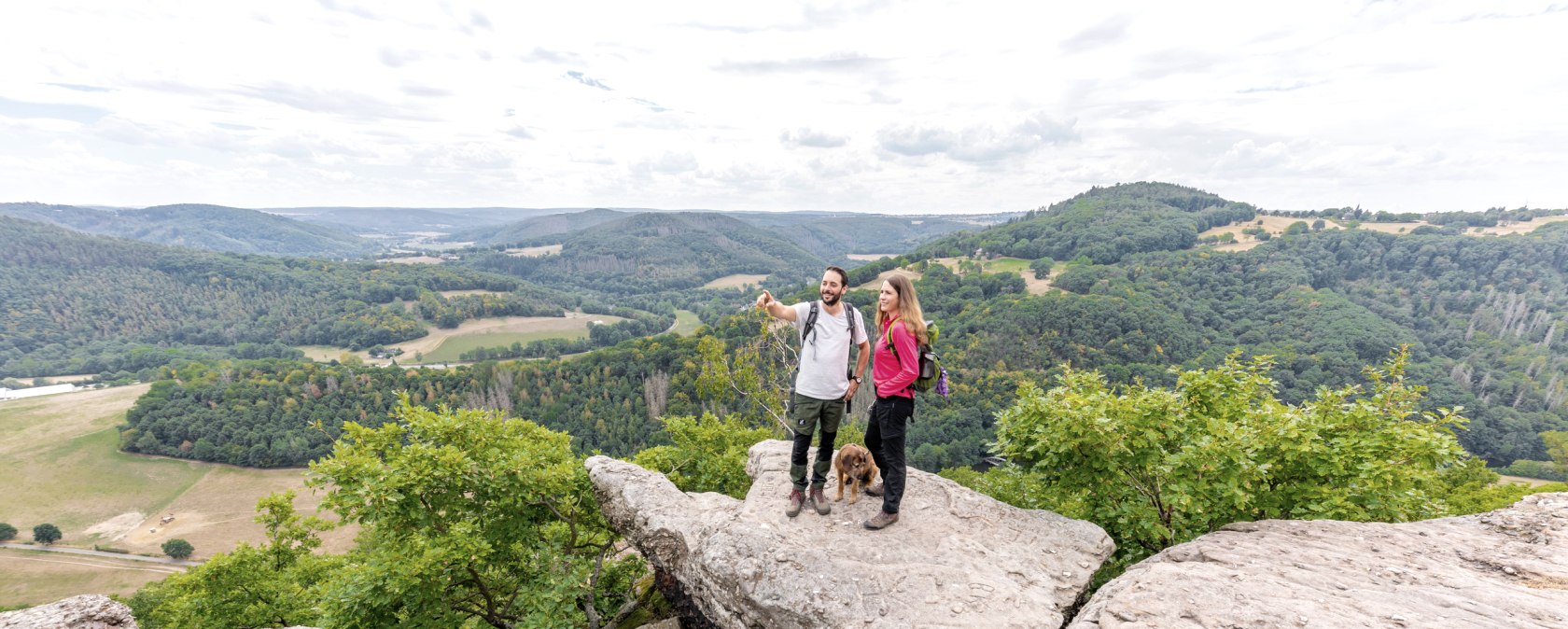 Impressive view from the Eugenienstein, © Eifel Tourismus GmbH, AR-shapefruit AG Impressive view from the Eugenienstein, © Eifel Tourismus GmbH, AR-shapefruit AG