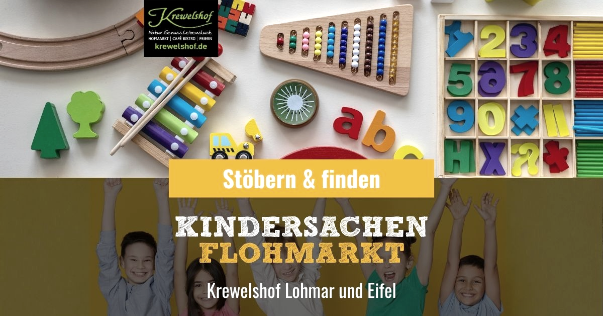 Kindersachenflohmarkt, © Krewelshof Kindersachenflohmarkt, © Krewelshof
