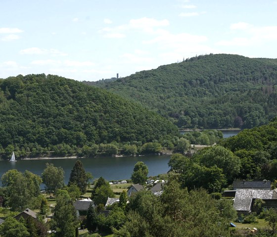Terrace: View of the Rursee, © B. Serwas Terrace: View of the Rursee, © B. Serwas