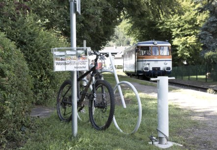 Rad- und Wanderbahnhof Olef, © Roman Hövel Rad- und Wanderbahnhof Olef, © Roman Hövel