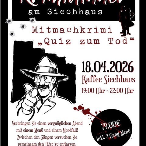 Krimidinner, © Siechhaus Krimidinner, © Siechhaus