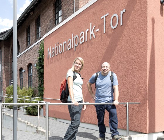 Außenansicht des Nationalpark Tors, © Eifel Tourismus GmbH, AR, Shapefruit AG Außenansicht des Nationalpark Tors, © Eifel Tourismus GmbH, AR, Shapefruit AG