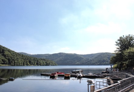 Blick aufs Staubecken, © Rureifel Tourismus e.V. Blick aufs Staubecken, © Rureifel Tourismus e.V.