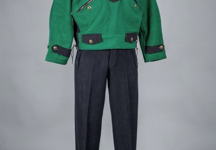 Outdoorkleidung: Skianzug aus Wolle, 1930er Jahre, © LVR-Industriemuseum Outdoorkleidung: Skianzug aus Wolle, 1930er Jahre, © LVR-Industriemuseum