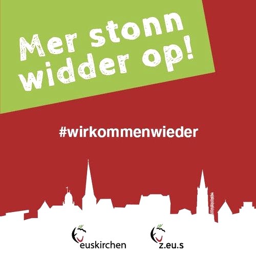 Stadtf&uuml;hrung Mer stonn widder op, &copy; Stadt Euskichen