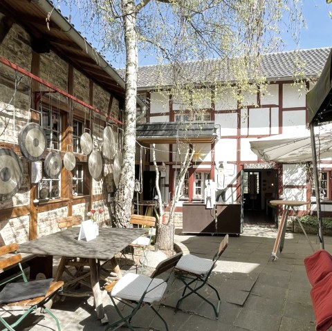 Innenhof Bauershof, &copy; Bauer GmbH & Co.KG