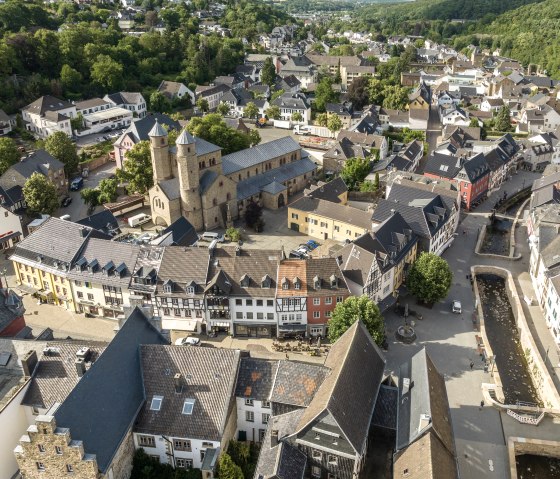 Blick auf historischen Stadtkern Bad Münstereifel, © Eifel Tourismus GmbH, Dominik Ketz
