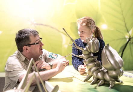 Ranger in der Austellung, &copy; Dominik Ketz