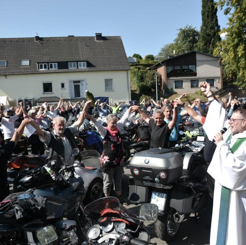 Motorrad Gottesdienst, © Thomas Cremer