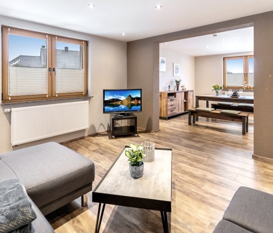 Wohnzimmer, © Nordeifel Tourismus GmbH & Ferienwohnungen Eifelhöhe