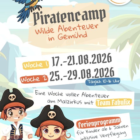 Pirate Camp, &copy; Fortuna hilft e.V.