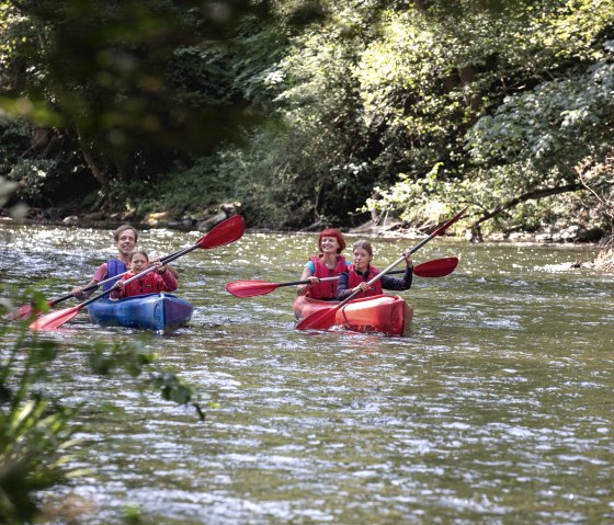 Kanufahren auf der Rur, &copy; Eifel Tourismus GmbH_Tobias Vollmer