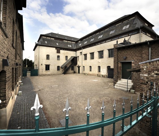 Tuchfabrik M&uuml;ller - Blick in den Fabrikhof, &copy; LVR-Industriemuseum