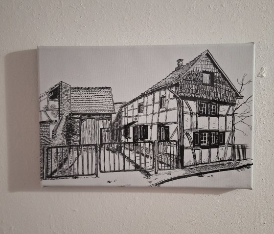 Tuschezeichnung, &copy; K.J. Wetzel & Nordeifel Tourismus GmbH