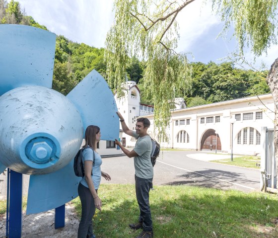 Impressive technology at the Art Nouveau power station, &copy; Eifel-Tourismus GmbH, AR, shapefruit AG