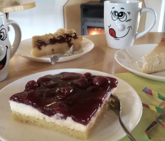 Delicious cakes in the Golst&uuml;bchen in Gillenfeld, &copy; Golfst&uuml;bchen Gillenfeld