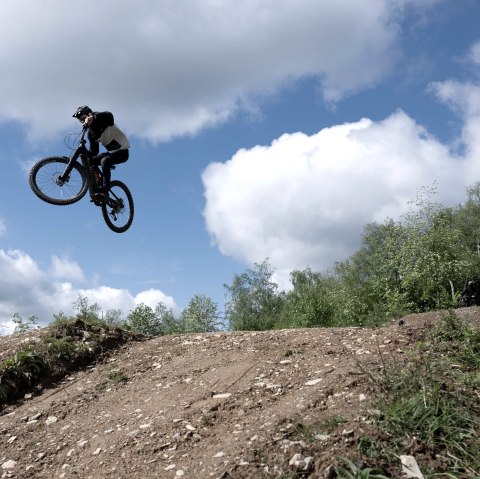 After the start, it's high up!, &copy; Rureifel-Tourismus e.V.