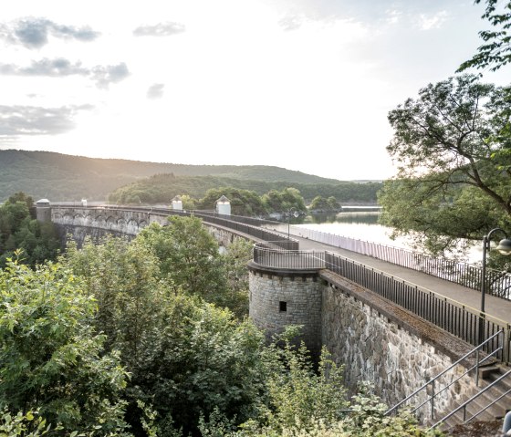 View of the Urft dam wall, &copy; Eifel Tourismus GmbH, Dominik Ketz