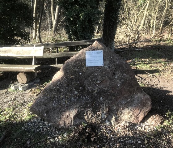 Rather Heide memorial stone