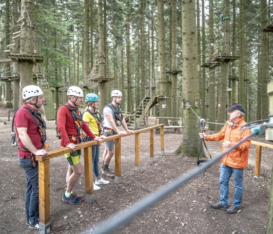 Beginn mit einer Einweisung, &copy; Kreis D&uuml;ren-Dennis Stratmann