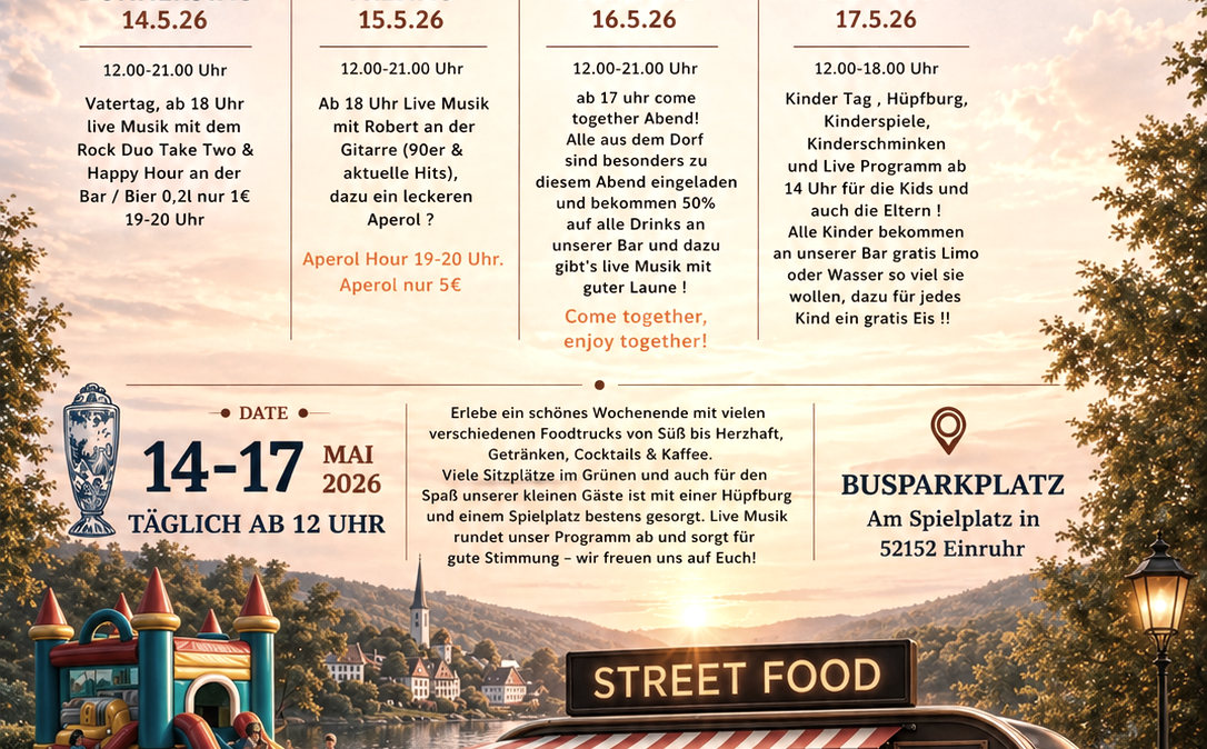 Street Food Fest in Einruhr