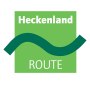 Trail markings for the Heckenlandroute hiking trail