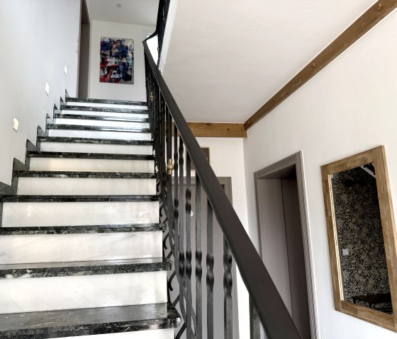 Haus Panoramablick Ferienwohnung 2 - Treppe