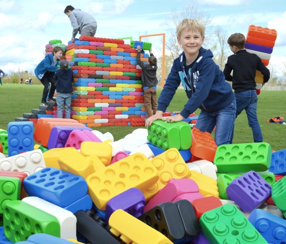 Seepark Z&uuml;lpich, Riesensteine f&uuml;r Kinder, &copy; Seepark Z&uuml;lpich