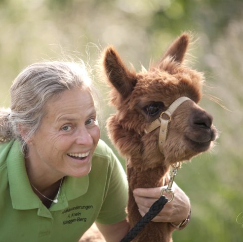 Alpakas machen glücklich, © Anne Knein