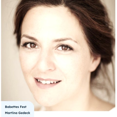 Martina Gedeck: Babettes Fest