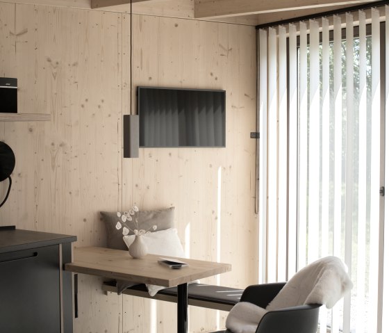 Wohnbereich / K&uuml;che 2er Cabin Cozy